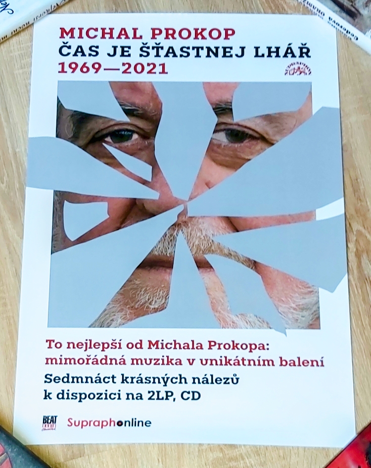 Michal Prokop - Čas je šťastnej lhář /1969-2021 (plakát)