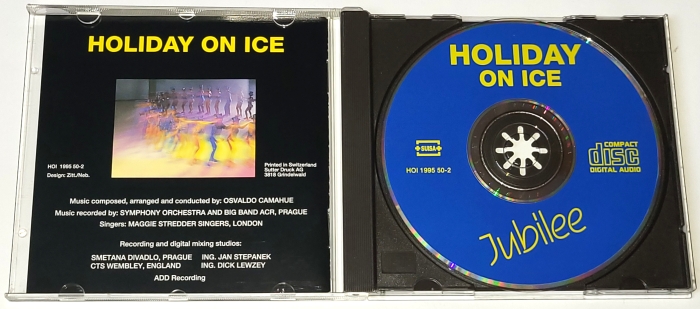 Osvaldo Camahue, The Maggie Stredder Singers, London, Symphony Orchestra And Big Band ACR, Prague – Holiday On Ice - Jubilee 1994 CD