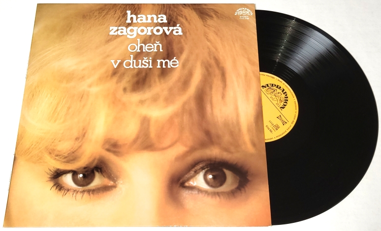 Hana Zagorová – Oheň V Duši Mé 1980 EX, VYPRANÁ Vinyl (LP)