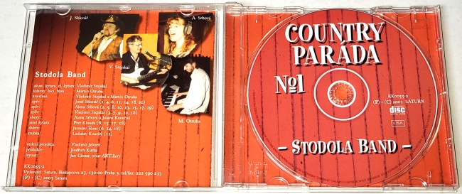 Stodola Band – Country Paráda No1 2003 CD