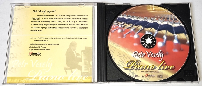 Petr Veselý – Piano Live No1 2009 CD