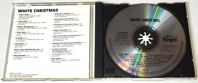 Various – White Christmas 1991 CD