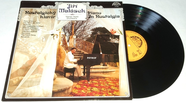 Jiří Malásek, Václav Hybš Orchestra – Nostalgický Klavír 1982 VG+, VYPRANÁ Vinyl (LP)