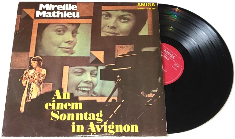 Mireille Mathieu – An Einem Sonntag In Avignon 1971 VG+, VYPRANÁ Vinyl (LP)