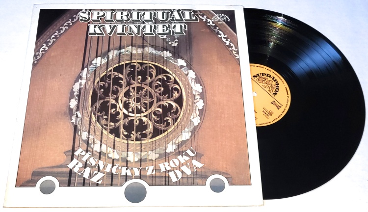 Spirituál Kvintet – Písničky Z Roku Raz Dva 1972 VG+, VYPRANÁ Vinyl (LP)
