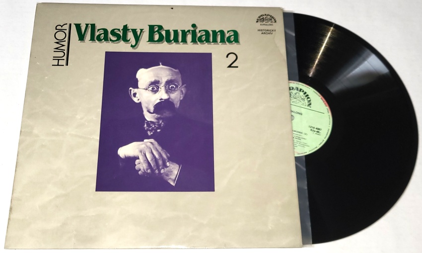 Vlasta Burian – Humor Vlasty Buriana (2) 1986 EX, VYPRANÁ Vinyl (LP)