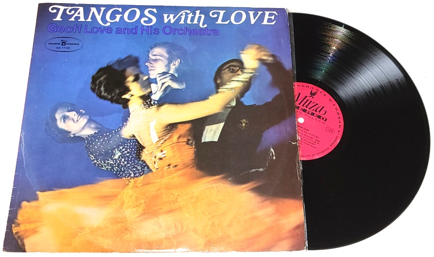 Geoff Love & His Orchestra – Tangos With Love 1978 EX, VYPRANÁ Vinyl (LP)