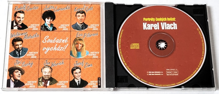 Karel Vlach – Portréty Českých Hvězd 2000 CD