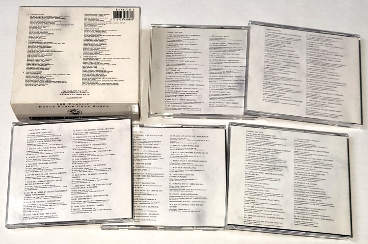 Various – Love On The Dance Floor 1989 (1 - 5), 5CD Box Set