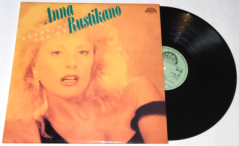 Anna Rustikano – Prendimi Con Te 1989 EX, VYPRANÁ Vinyl (LP)
