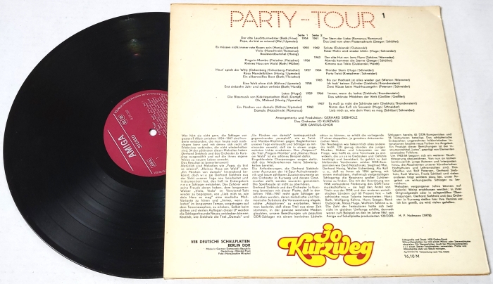 Jo Kurzweg – Party-Tour 1978 VG+, Vinyl (2LP)