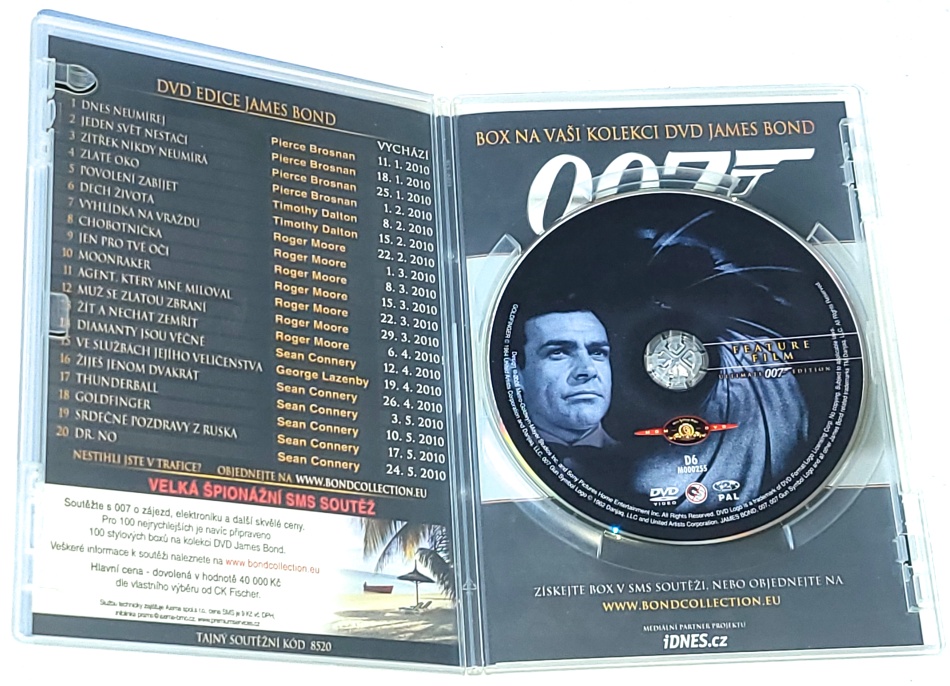 Goldfinger - James Bond agent 007 1964 DVD