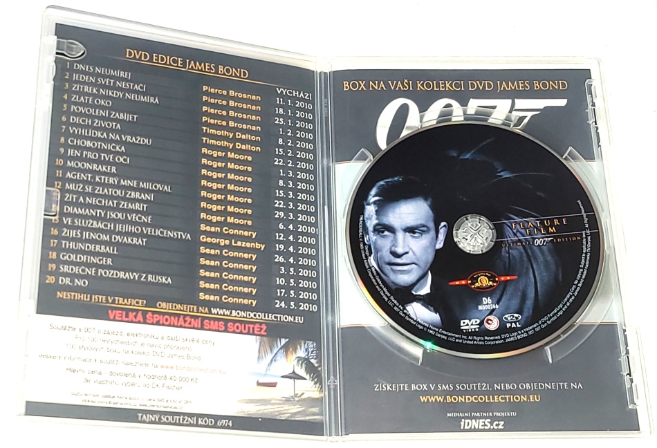 Thunderball - James Bond agent 007 1965 DVD