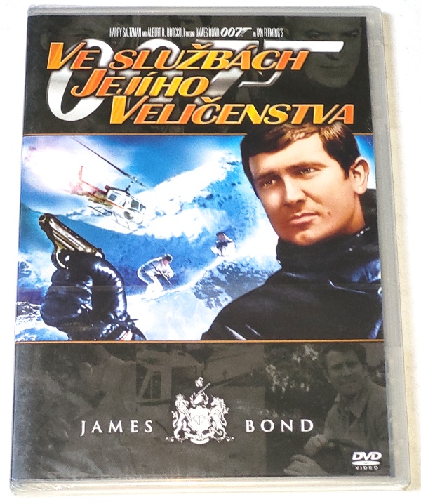 Ve službách Jejího Veličenstva  - James Bond agent 007 1969 DVD (nové, zabalené)
