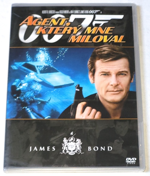 Agent, který mne miloval - James Bond agent 007 1977 DVD (nové, zabalené)