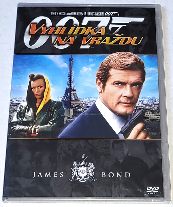Vyhlídka na vraždu - James Bond agent 007 1985 DVD (nové, zabalené)