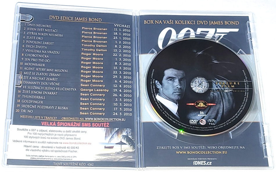 Zlaté oko - James Bond agent 007 1995 DVD