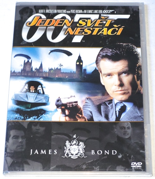 Jeden svět nestačí - James Bond agent 007 1999 DVD (nové, zabalené)