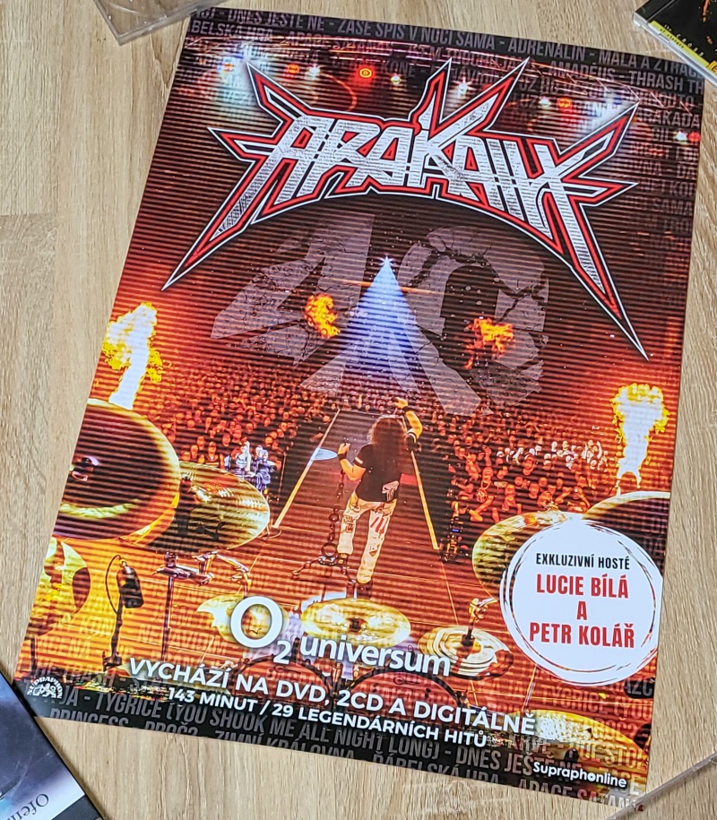 Arakain - O2 universum (plakát)