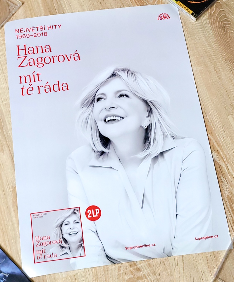 Hana Zagorová - Mít tě ráda (plakát)