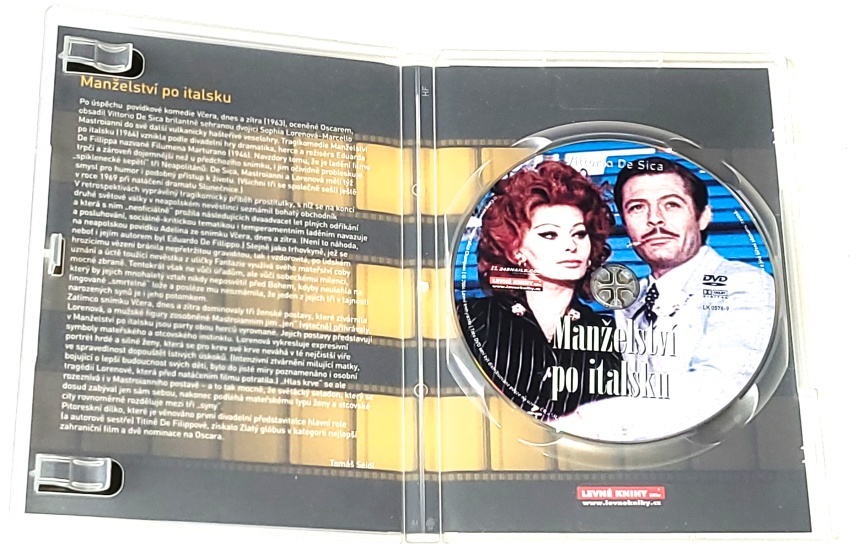 Manželství po italsku 1964 DVD