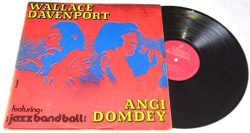 Wallace Davenport / Angi Domdey Featuring Jazz Band Ball Orchestra – Untitled 1977 EX, VYPRANÁ Vinyl (LP)