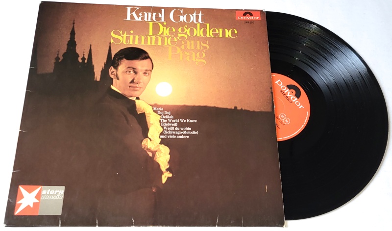 Karel Gott – Die Goldene Stimme Aus Prag 1968 EX, VYPRANÁ Vinyl (LP)