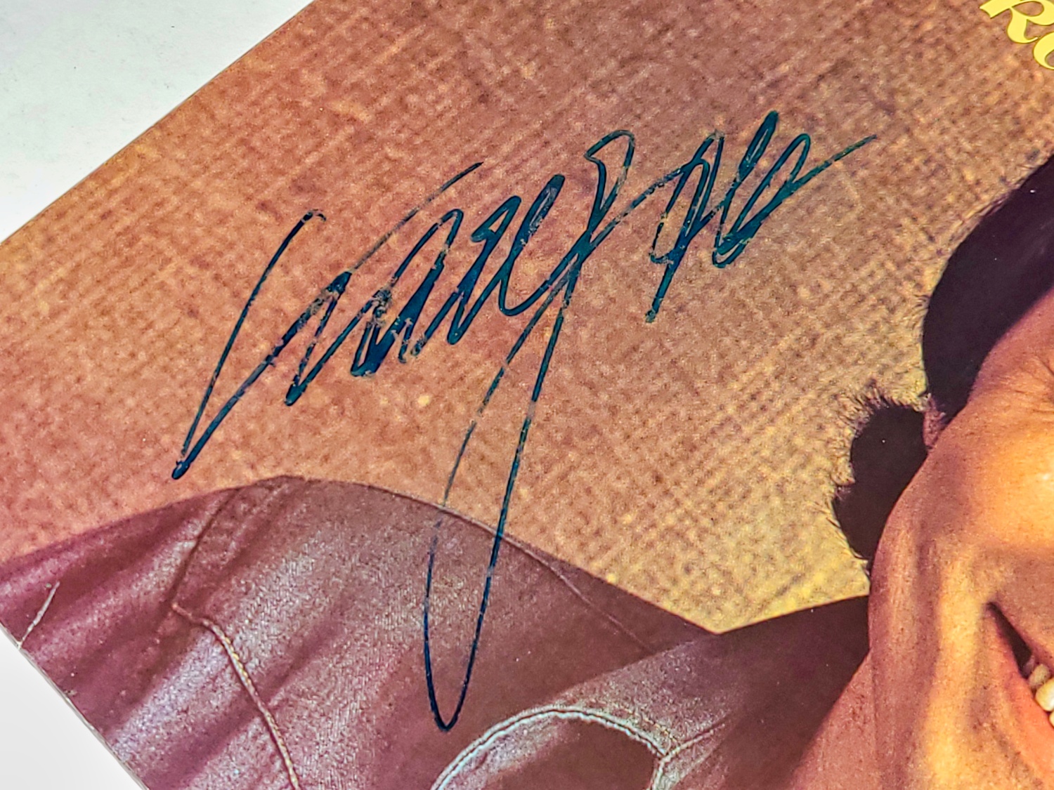 Karel Gott – Babička 1982 NM, VYPRANÁ Vinyl (LP) autogram, podpis