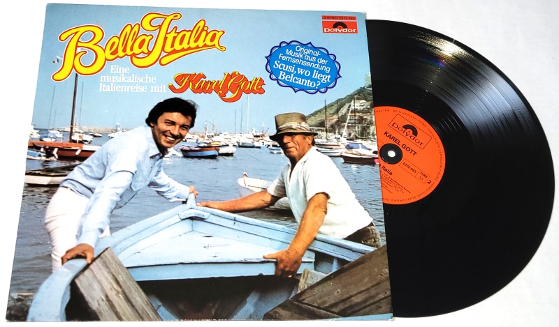 Karel Gott – Bella Italia 1981 EX+, VYPRANÁ Vinyl (LP)