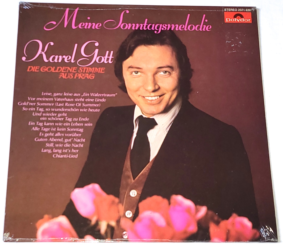 Karel Gott – Meine Sonntagsmelodie 1976 NOVÁ, NEHRANÁ Vinyl (LP)