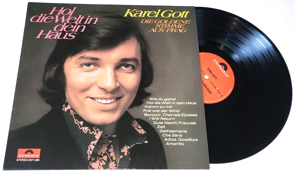 Karel Gott – Hol Die Welt In Dein Haus 1972 EX+, VYPRANÁ Vinyl (LP)