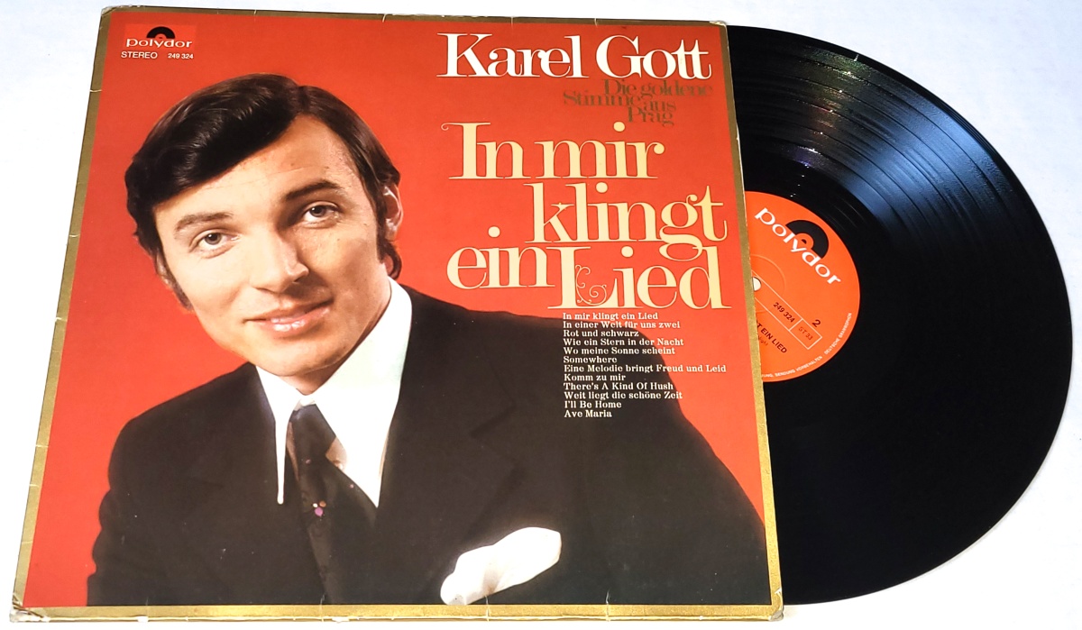 Karel Gott – In Mir Klingt Ein Lied 1969 VG+, VYPRANÁ Vinyl (LP)