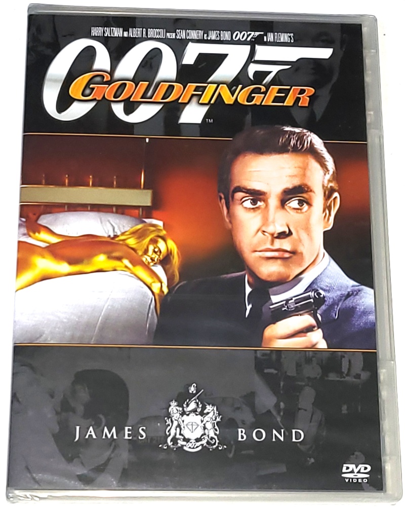 Goldfinger - James Bond agent 007 1964 DVD (nové, zabalené)