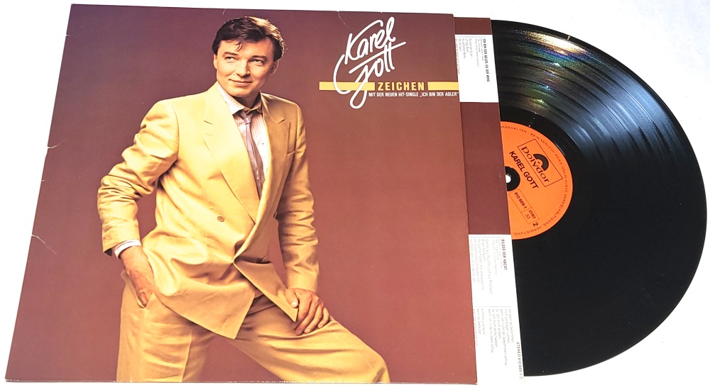 Karel Gott – Zeichen 1983 EX+, VYPRANÁ Vinyl (LP)