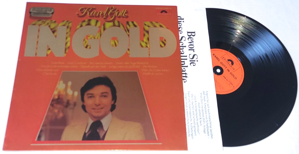 Karel Gott – In Gold 1978 EX, VYPRANÁ Vinyl (LP)