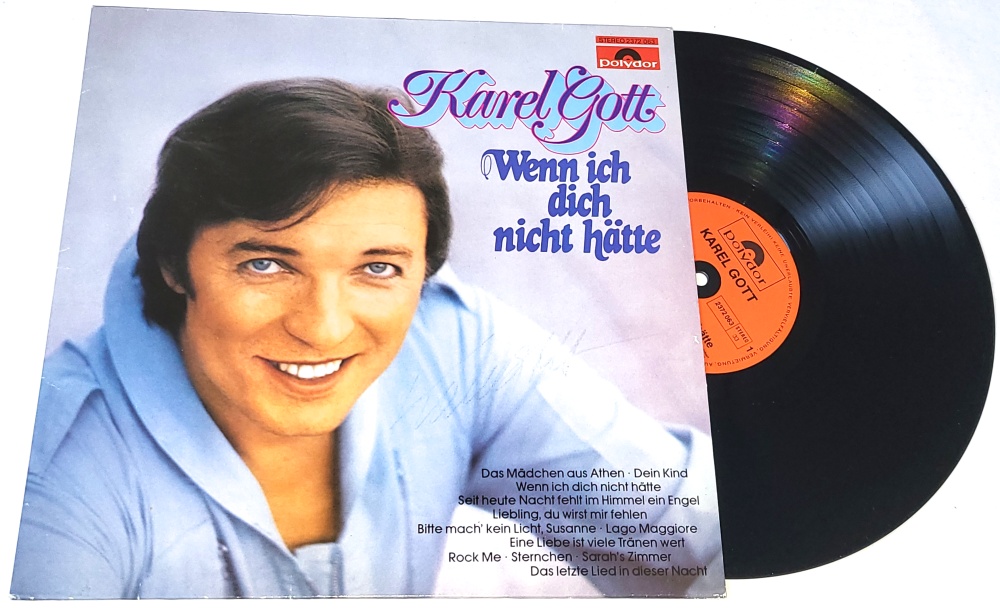 Karel Gott – Wenn Ich Dich Nicht Hätte 1981 EX+, VYPRANÁ Vinyl (LP)