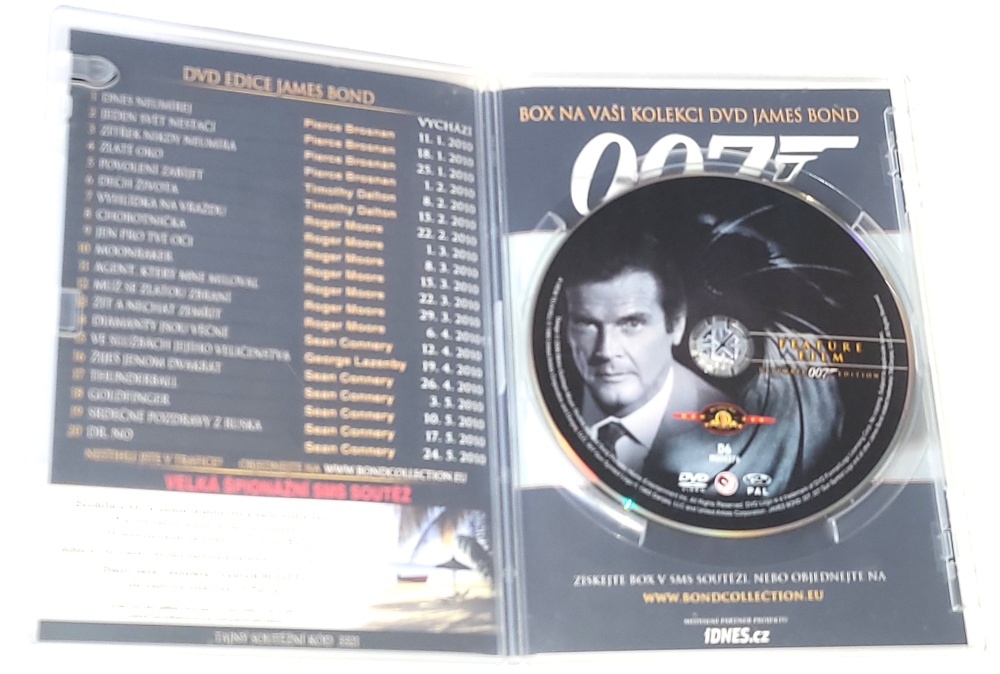 Vyhlídka na vraždu - James Bond agent 007 1985 DVD
