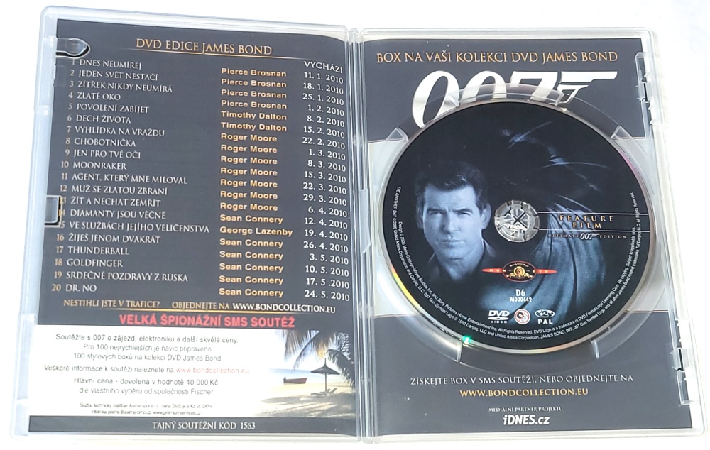 Dnes neumírej - James Bond agent 007 2002 DVD