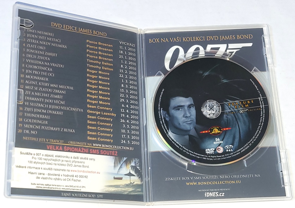 Ve službách Jejího Veličenstva - James Bond agent 007 1969 DVD