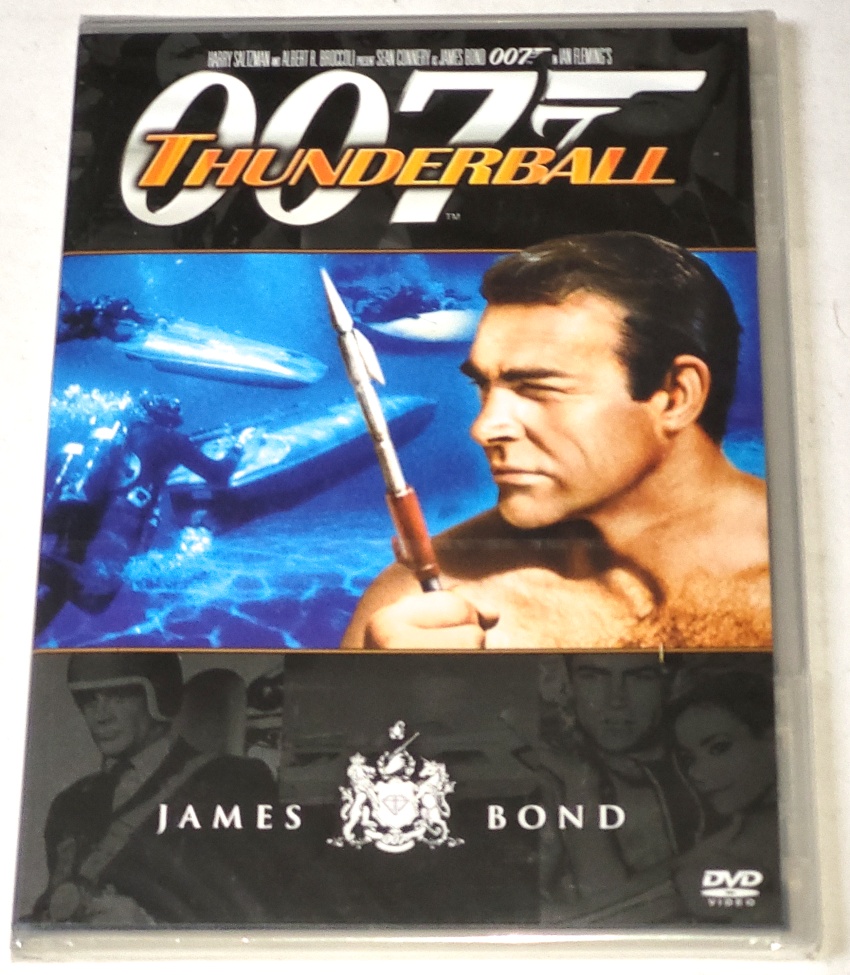 Thunderball - James Bond agent 007 1965 DVD (nové, zabalené)