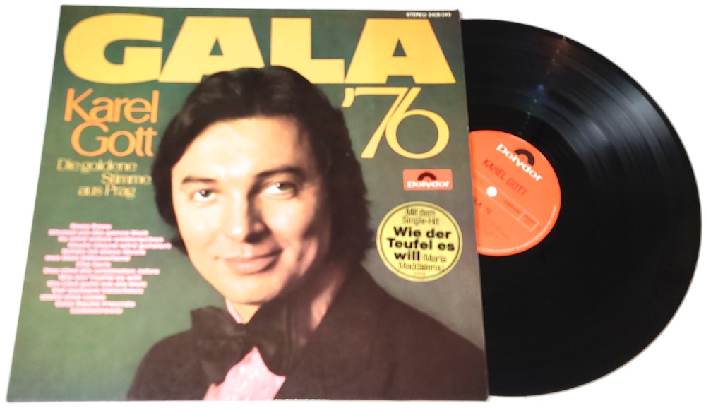 Karel Gott – Gala '76 1976 EX+, VYPRANÁ Vinyl (LP)