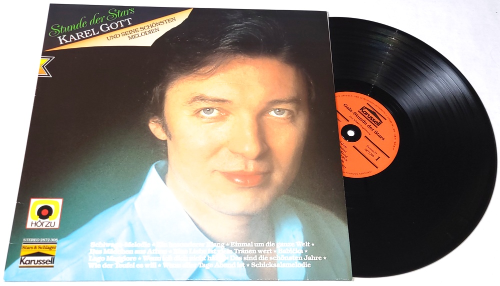 Karel Gott – Stunde Der Stars 1981 EX+, VYPRANÁ Vinyl (LP)