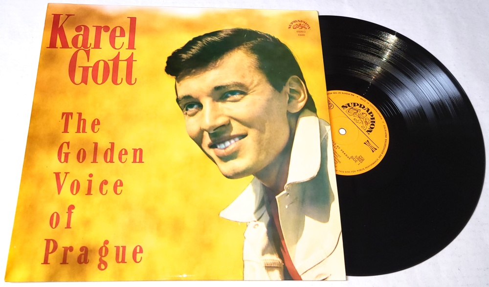 Karel Gott – The Golden Voice Of Prague 1970 EX, VYPRANÁ Vinyl (LP)