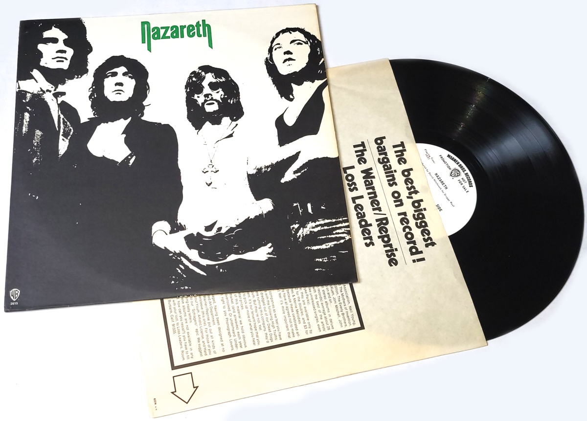 Nazareth – Nazareth 1972 VG, VYPRANÁ Vinyl (LP)