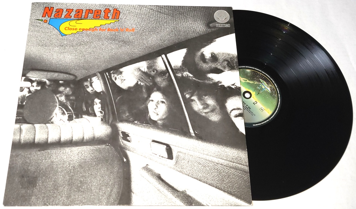 Nazareth – Close Enough For Rock 'N' Roll 1976 EX, VYPRANÁ Vinyl (LP)