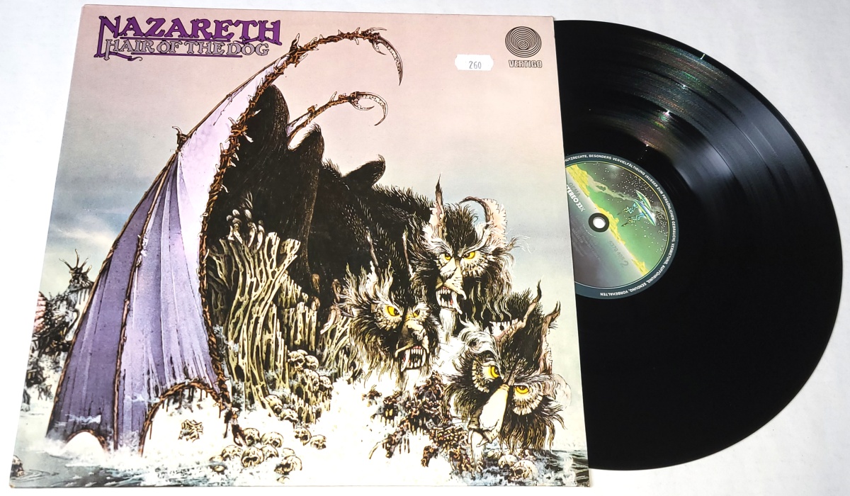 Nazareth – Hair Of The Dog 1975 EX, VYPRANÁ Vinyl (LP)
