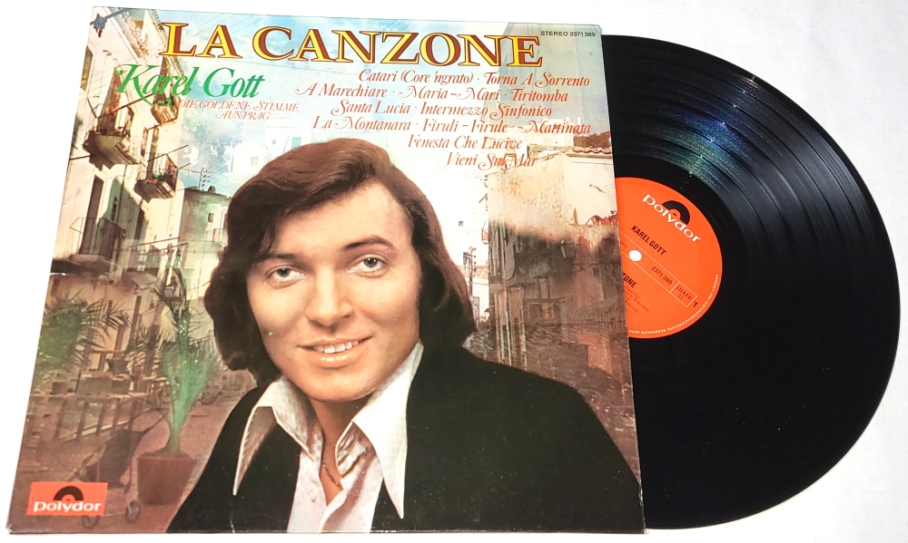 Karel Gott – La Canzone 1973 EX+, VYPRANÁ Vinyl (LP)