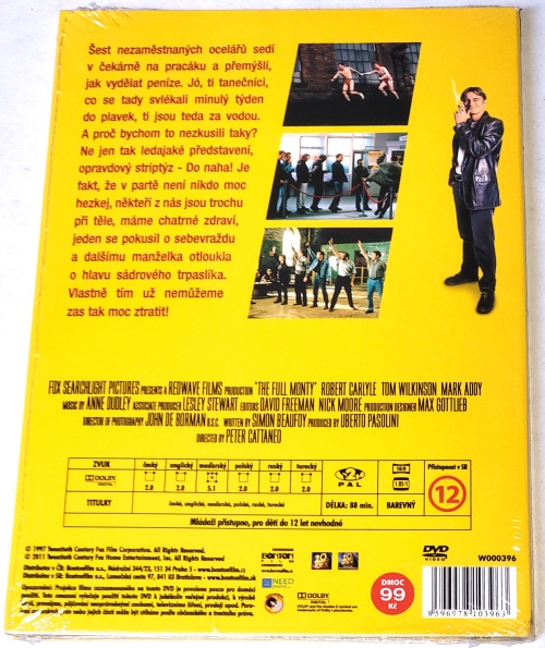 Do naha! 1997 DVD, nerozbalené