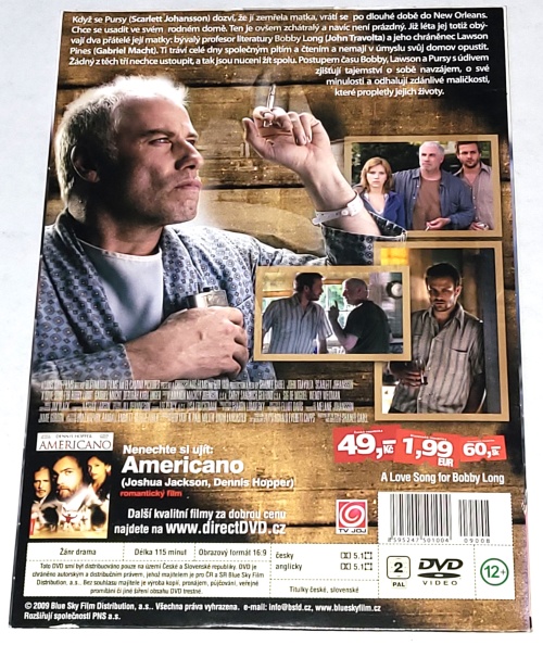 Píseň lásky samotářky 2004 DVD, nerozbalené