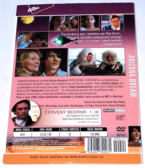 Arizona Dream 1993 DVD, nerozbalené